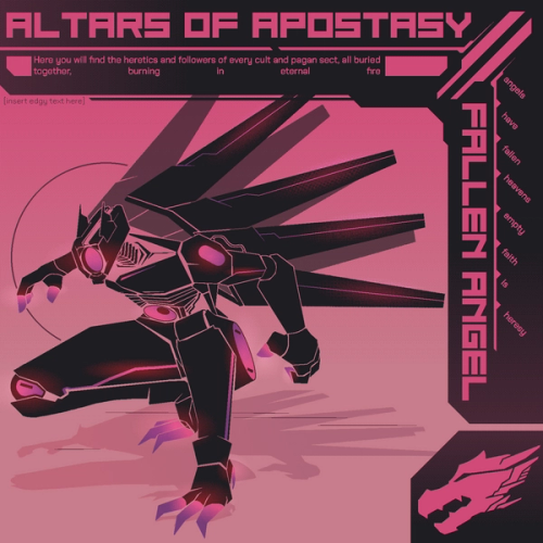 ALTARS OF APOSTASY // FALLEN ANGEL artwork